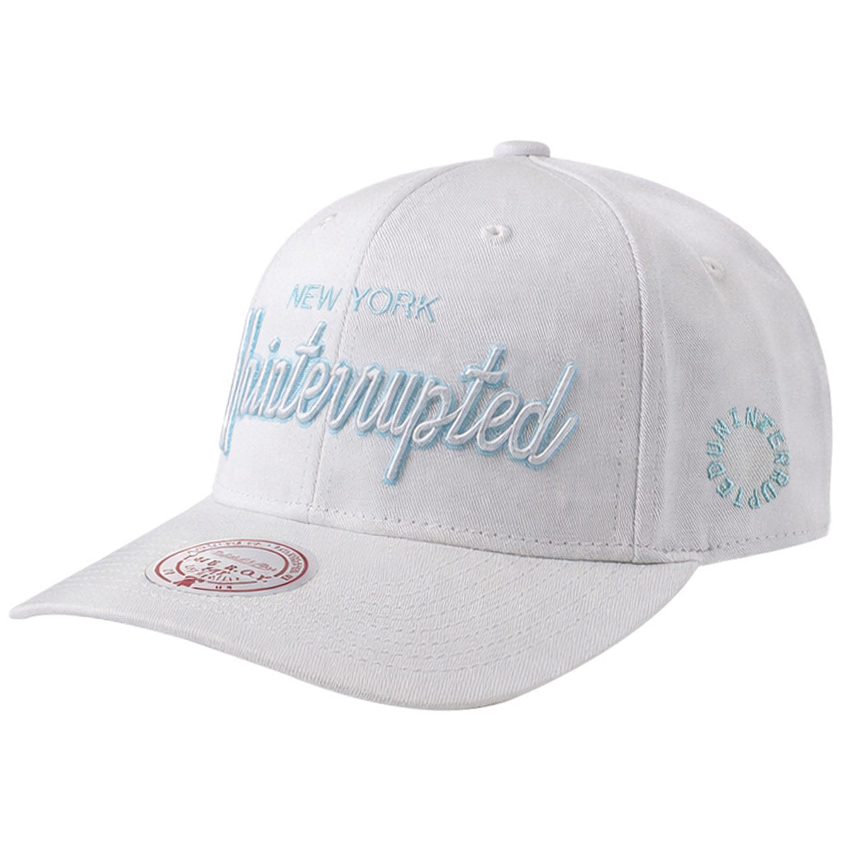 Mitchell & Ness NBA Brooklyn Nets Uninterrupt White Cap