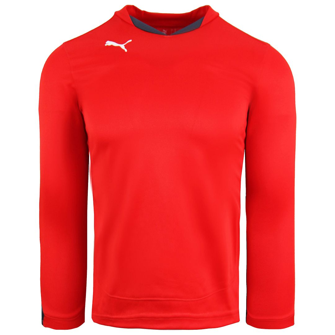 Puma v5.08 Buffon Kids Red/Black Goalkeeper Shirt