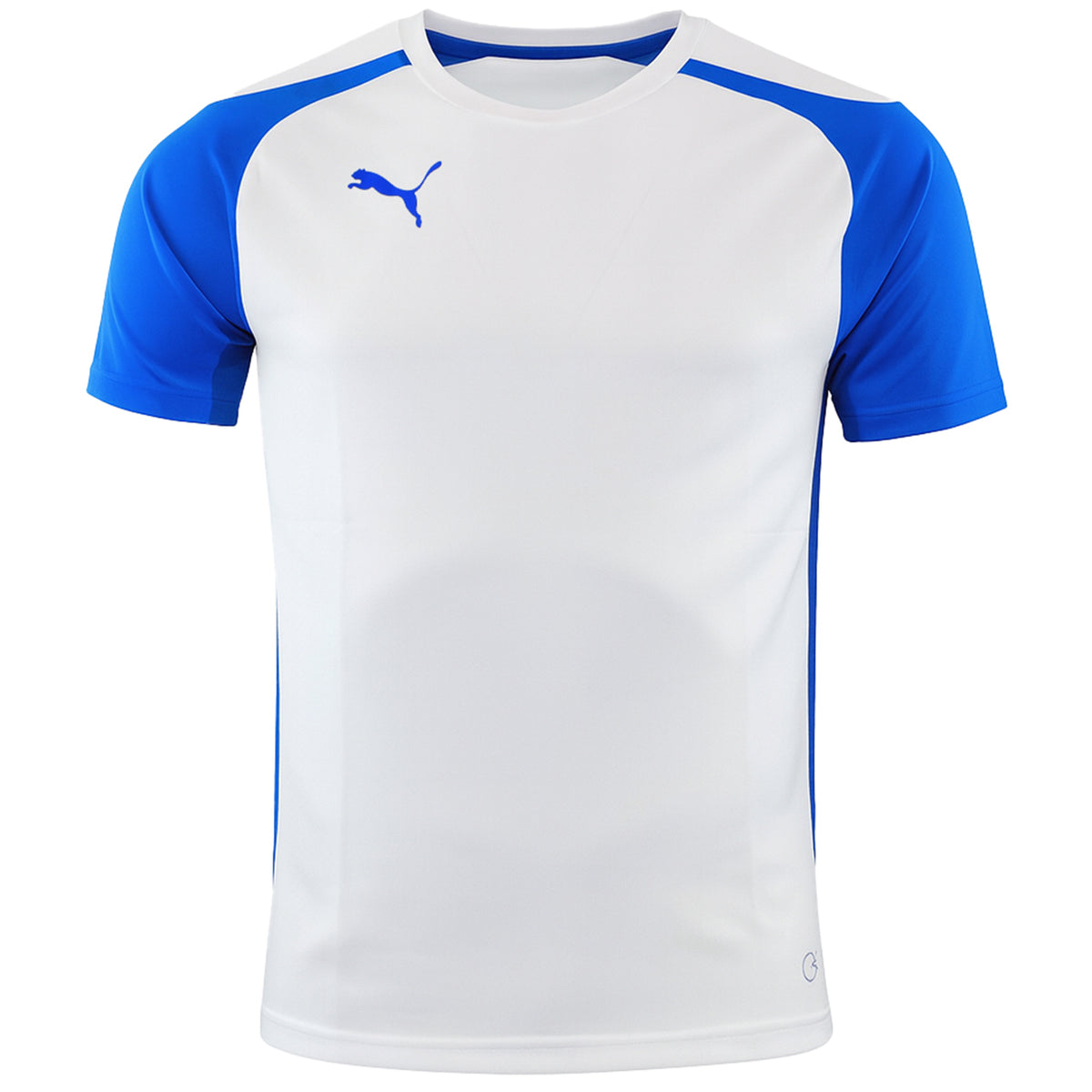 Puma Speed Mens White/Blue T-Shirt