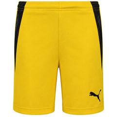 Puma teamLiga Kids Yellow Shorts