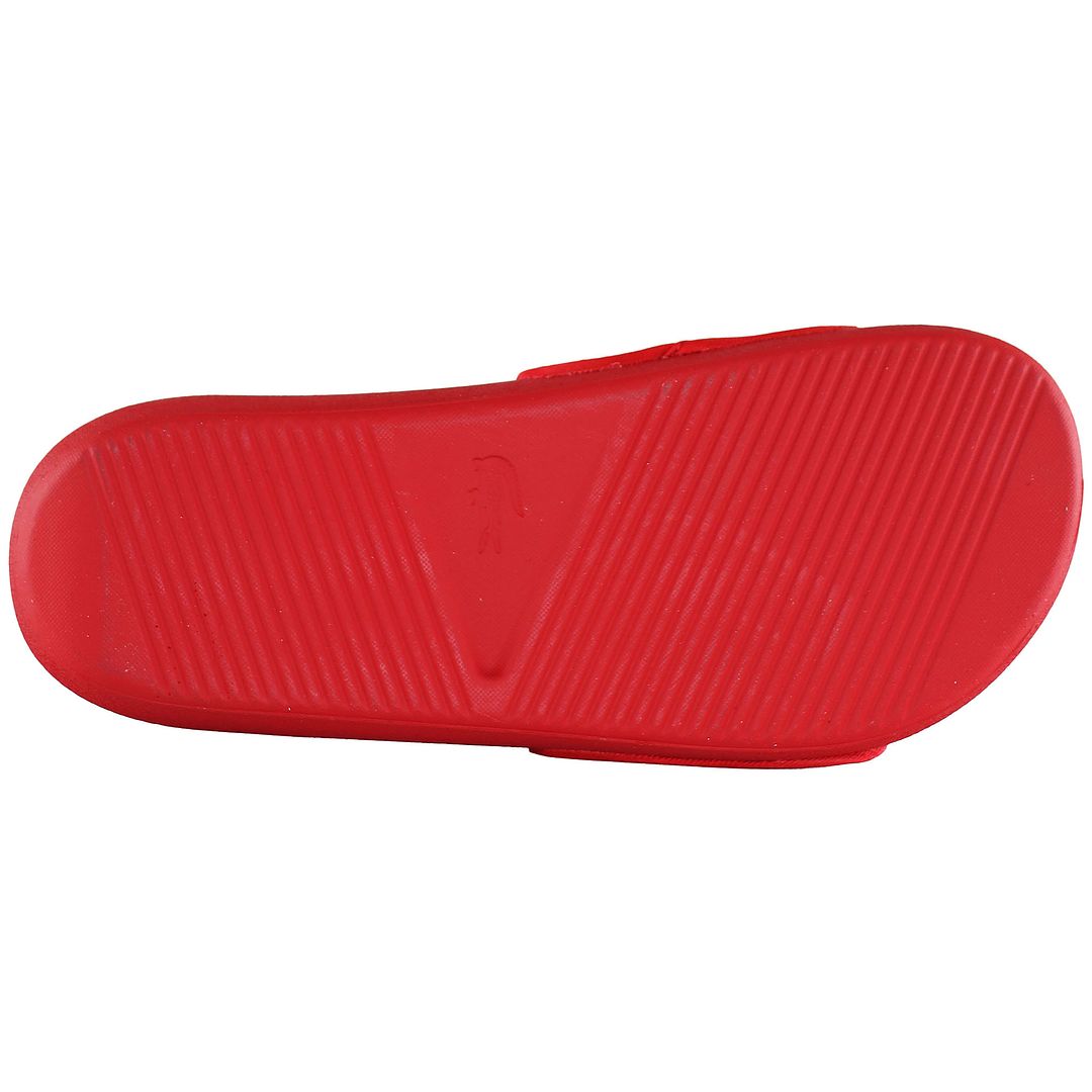 Lacoste Croco SLide 119 3 CMA Mens Red Sliders