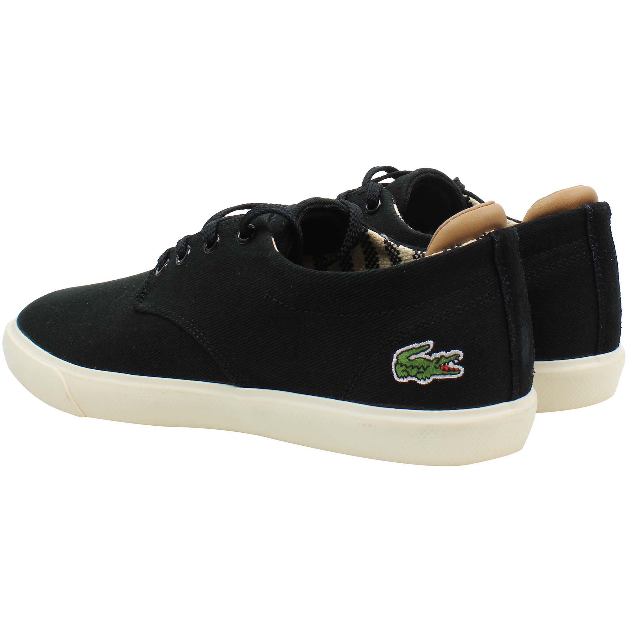 Lacoste Esparre 219 1 CMA Mens Black Plimsolls