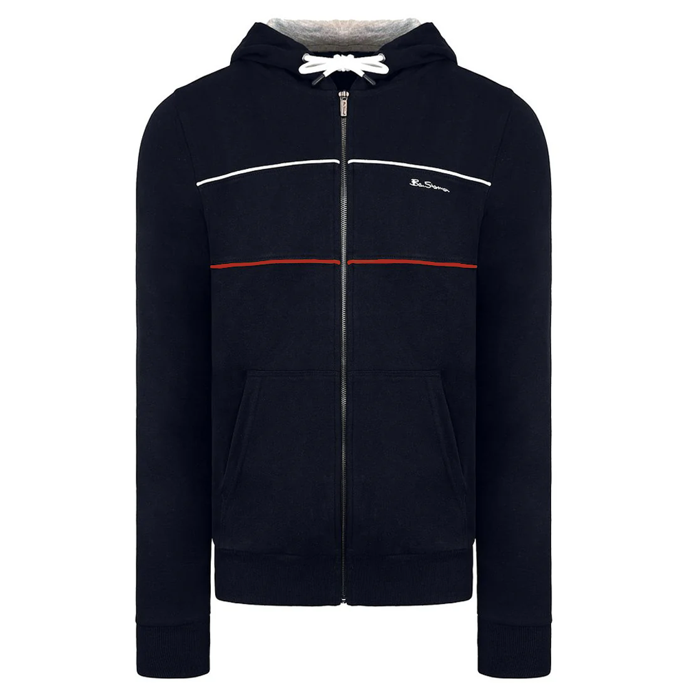 Ben Sherman Logo Mens Navy Track Jacket