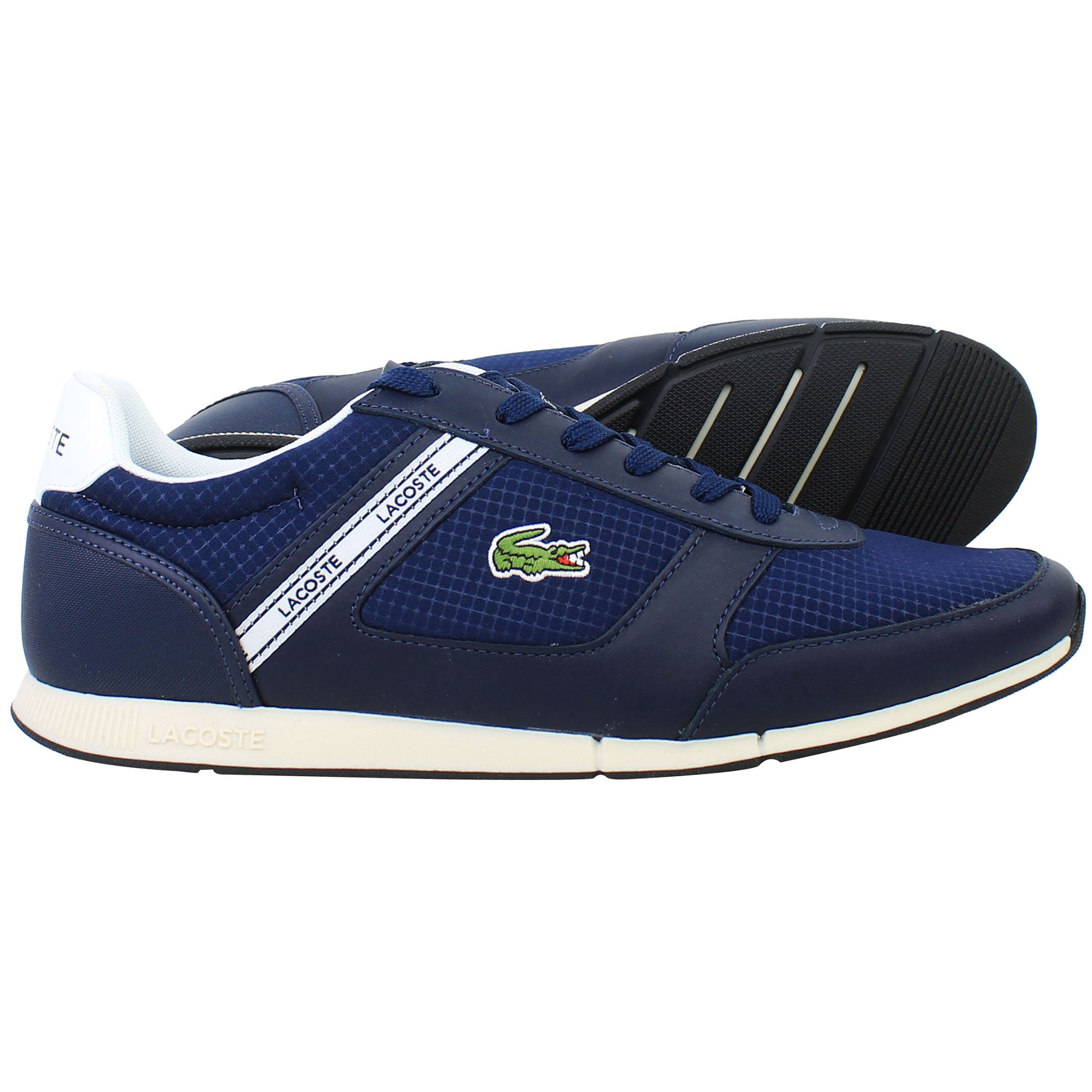 Lacoste Menerva Sport 0121 1 CMA Mens Navy Trainers