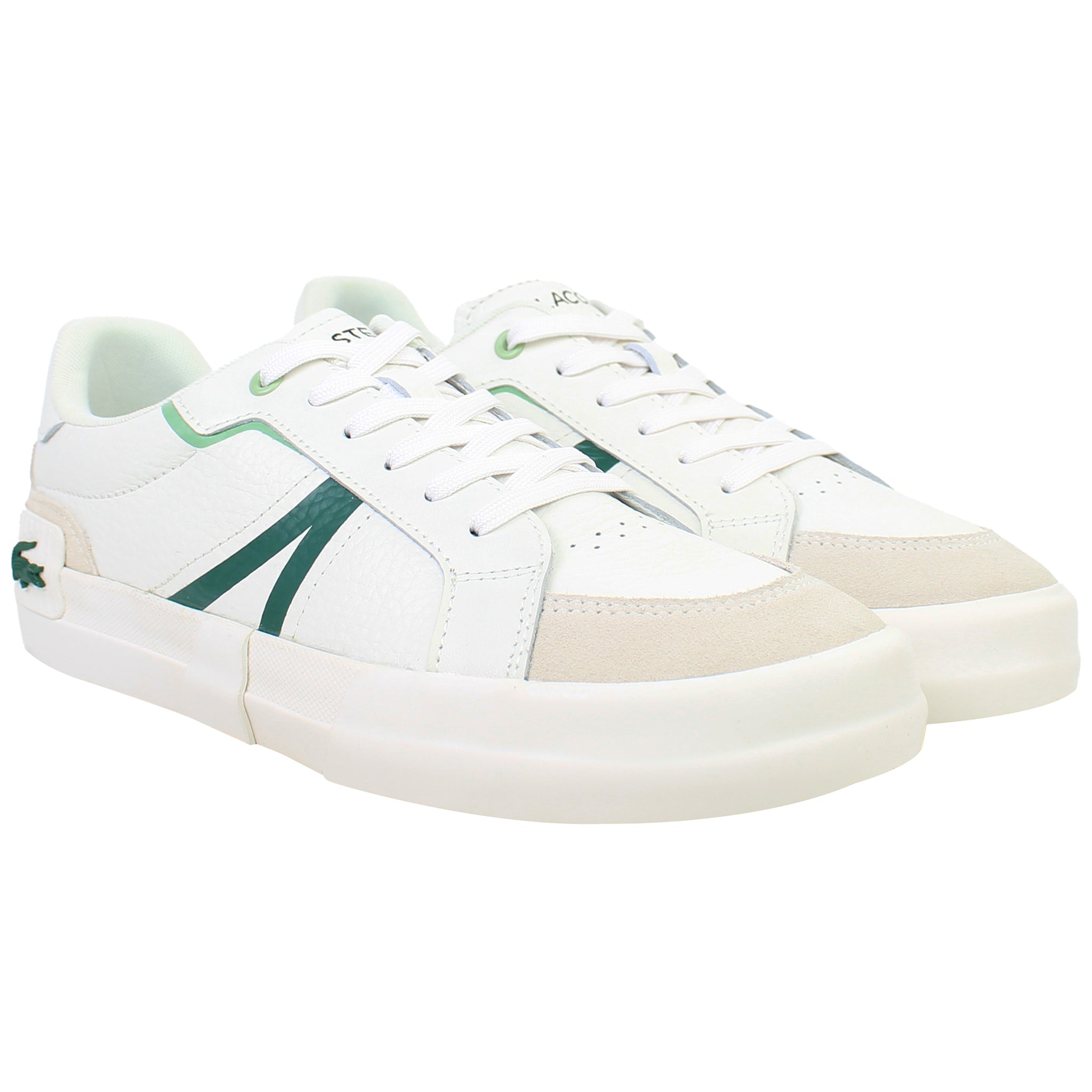 Lacoste L004 0722 2 CMA Mens White Trainers