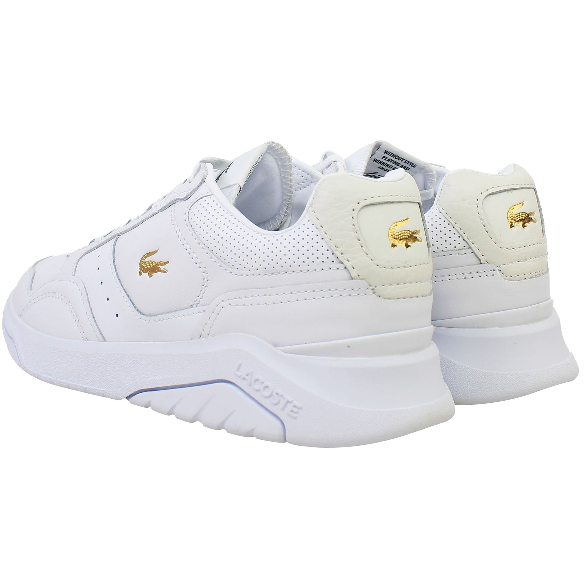 Lacoste Game Advance Luxe 07221 SFA Womens White Trainers