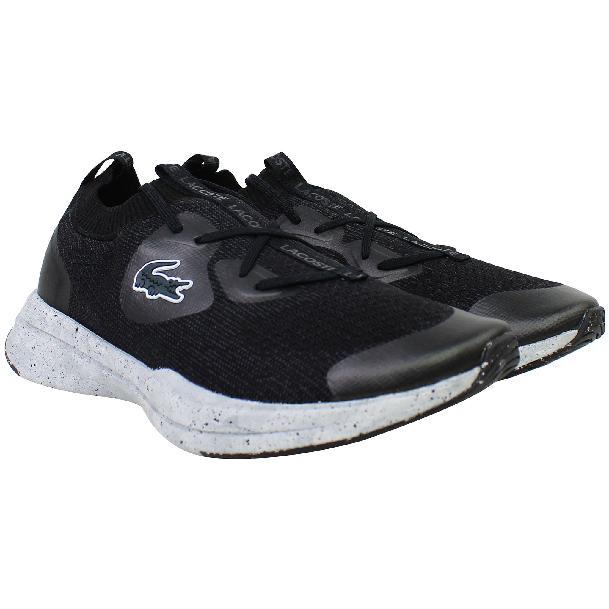 Lacoste Run Spin Eco 0722 1 SMA Mens Black Running Shoes