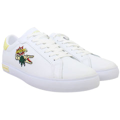 Lacoste Powercourt 222 7 CFA Womens White Trainers