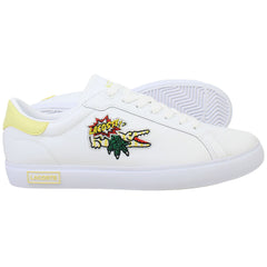 Lacoste Powercourt 222 7 CFA Womens White Trainers