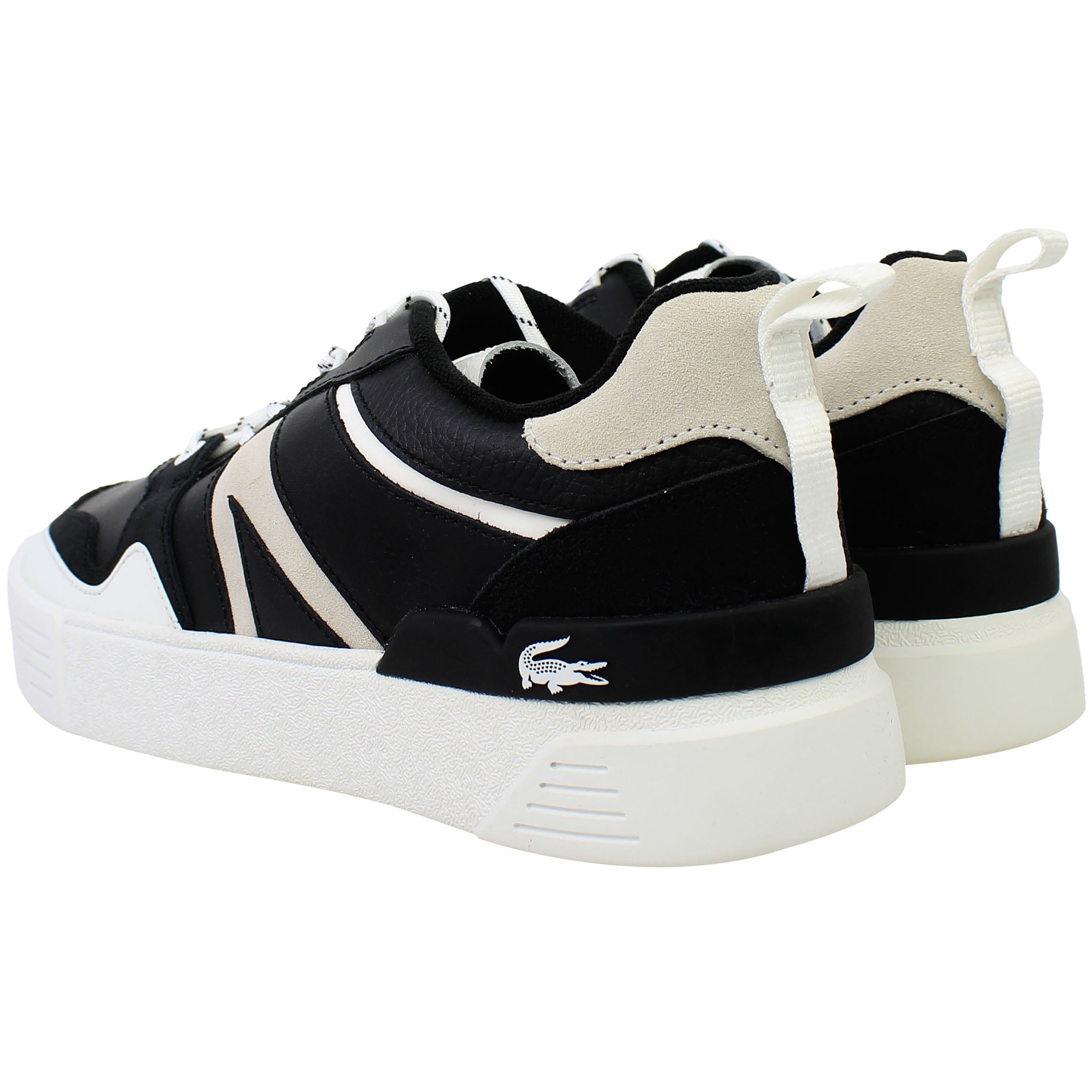 Lacoste L002 222 8 SFA Womens Black Trainers