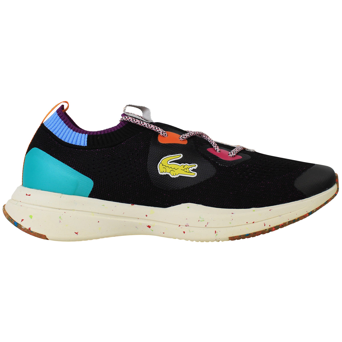 Lacoste Run Spin Eco 222 1 Mens Black Trainers