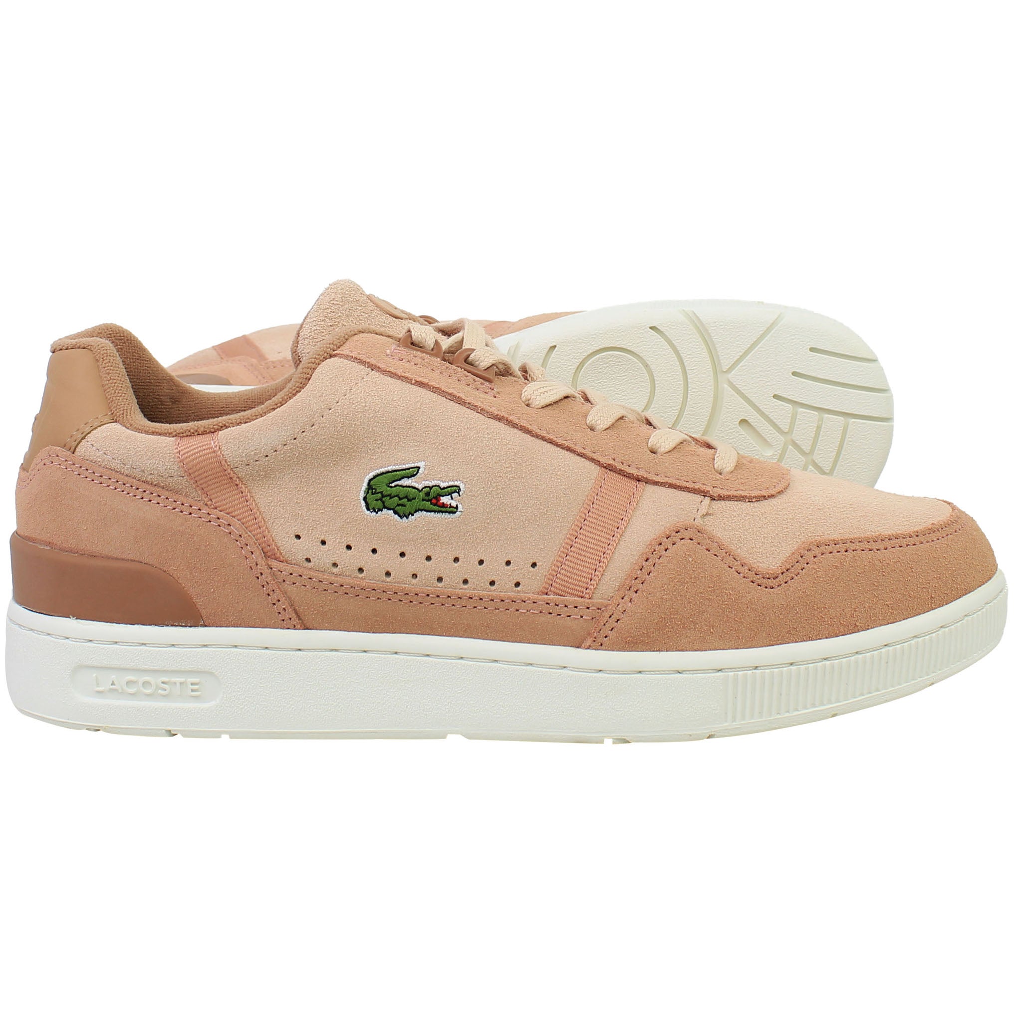 Lacoste T-Clip 222 12 SMA Mens Brown Trainers