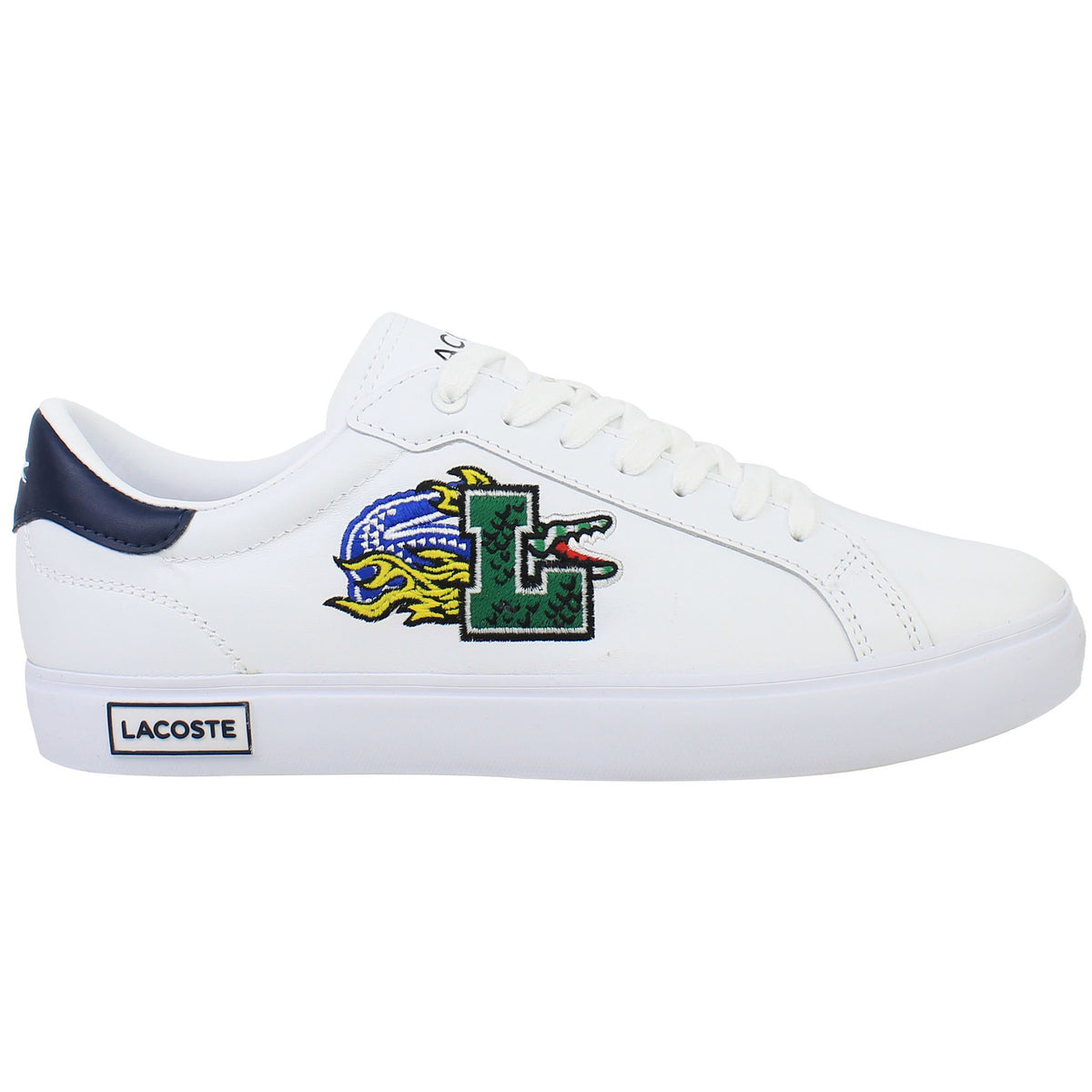 Lacoste Powercourt 222 4 SMA Mens White Trainers