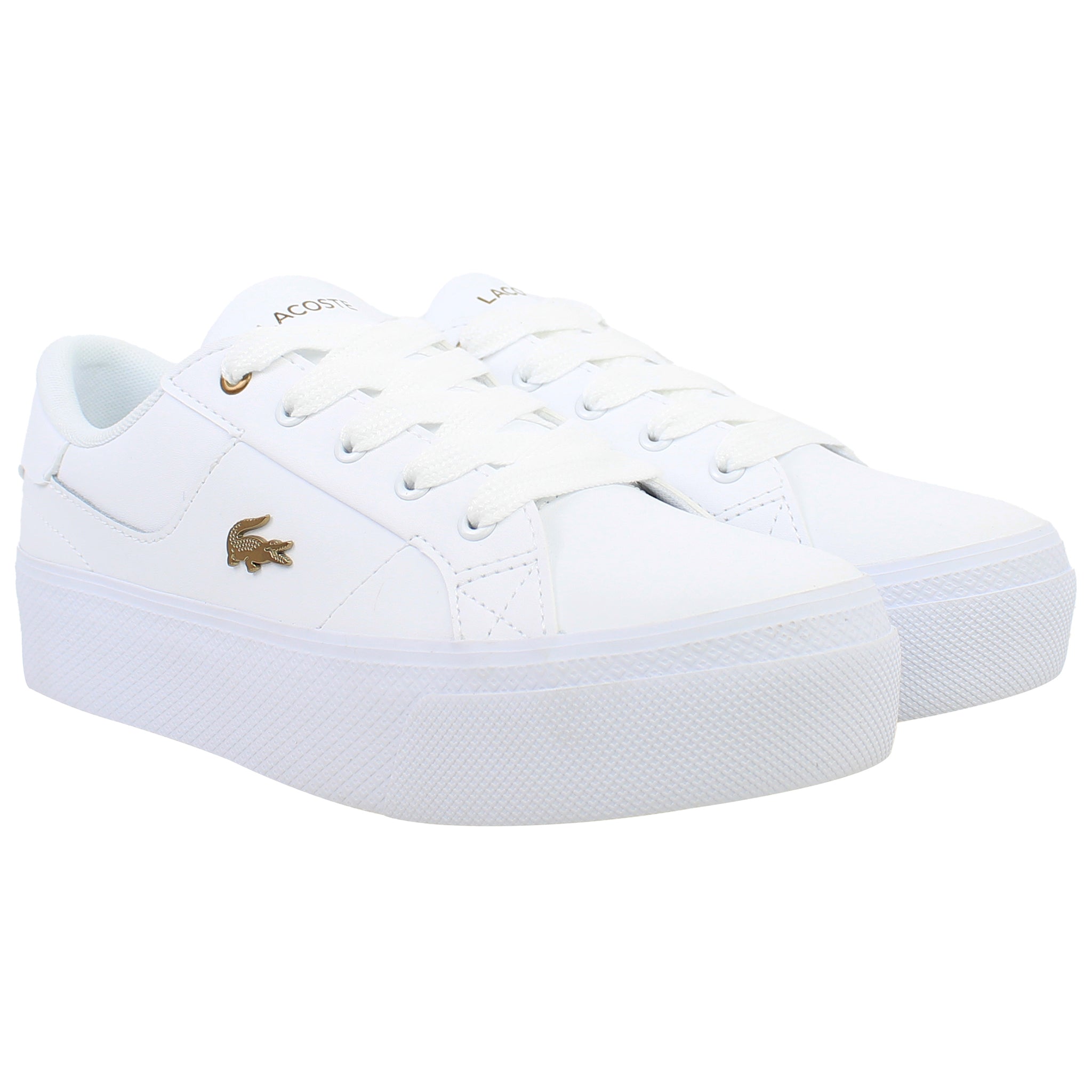 Lacoste Ziane Platform 123 1 CFA Womens White Trainers