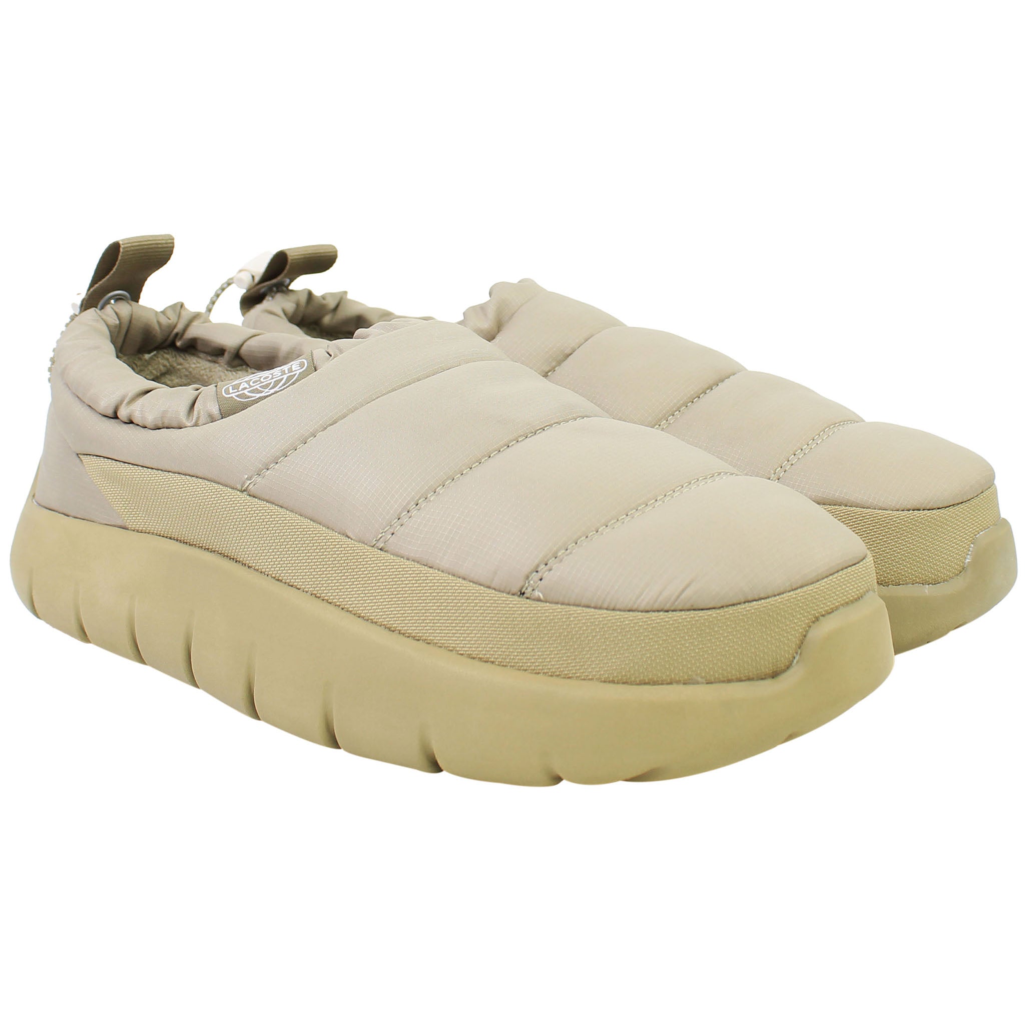 Lacoste Serve 223 1 CMA Mens Beige Slippers