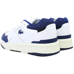 Lacoste Lineshot Mens White/Navy Trainers