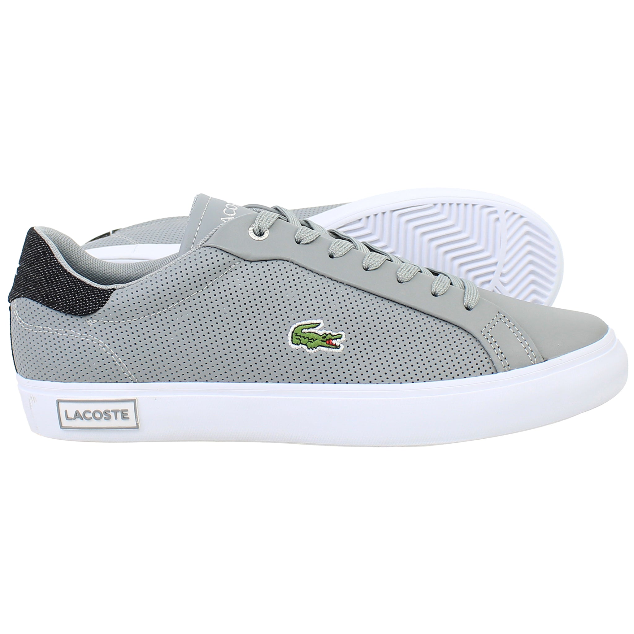 Lacoste Powercourt 2.0 2231 Mens Grey Trainers