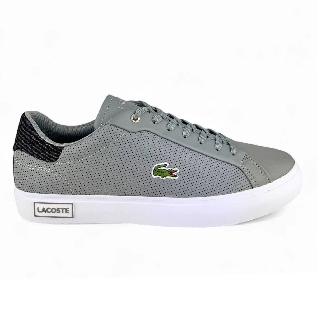 Lacoste Powercourt 2.0 2231 Mens Grey Trainers