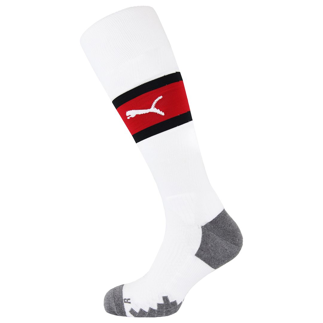 Puma A.C. Milan 1899 Team Mens White Long Band Socks