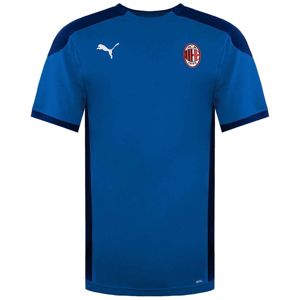 Puma AC Milan 2020/21 Mens Blue Football Shirt