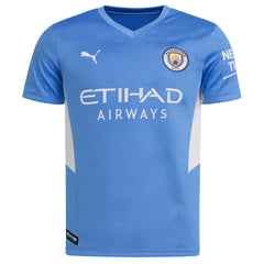 Puma Manchester City Home 21/22 Mens Blue Football Shirt