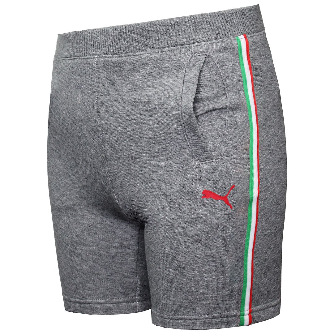 Puma x Scuderia Ferrari Kids Grey Shorts