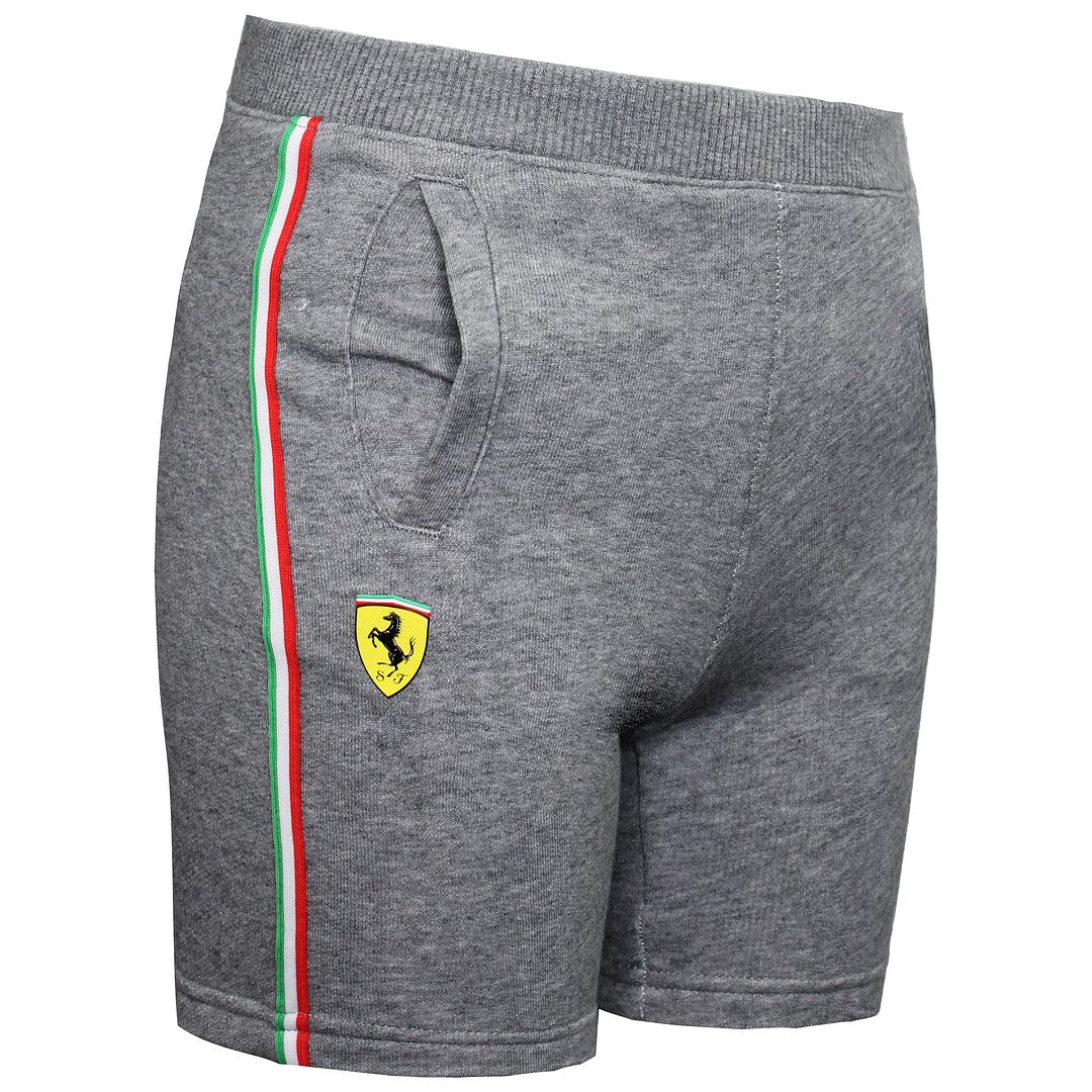 Puma x Scuderia Ferrari Kids Grey Shorts