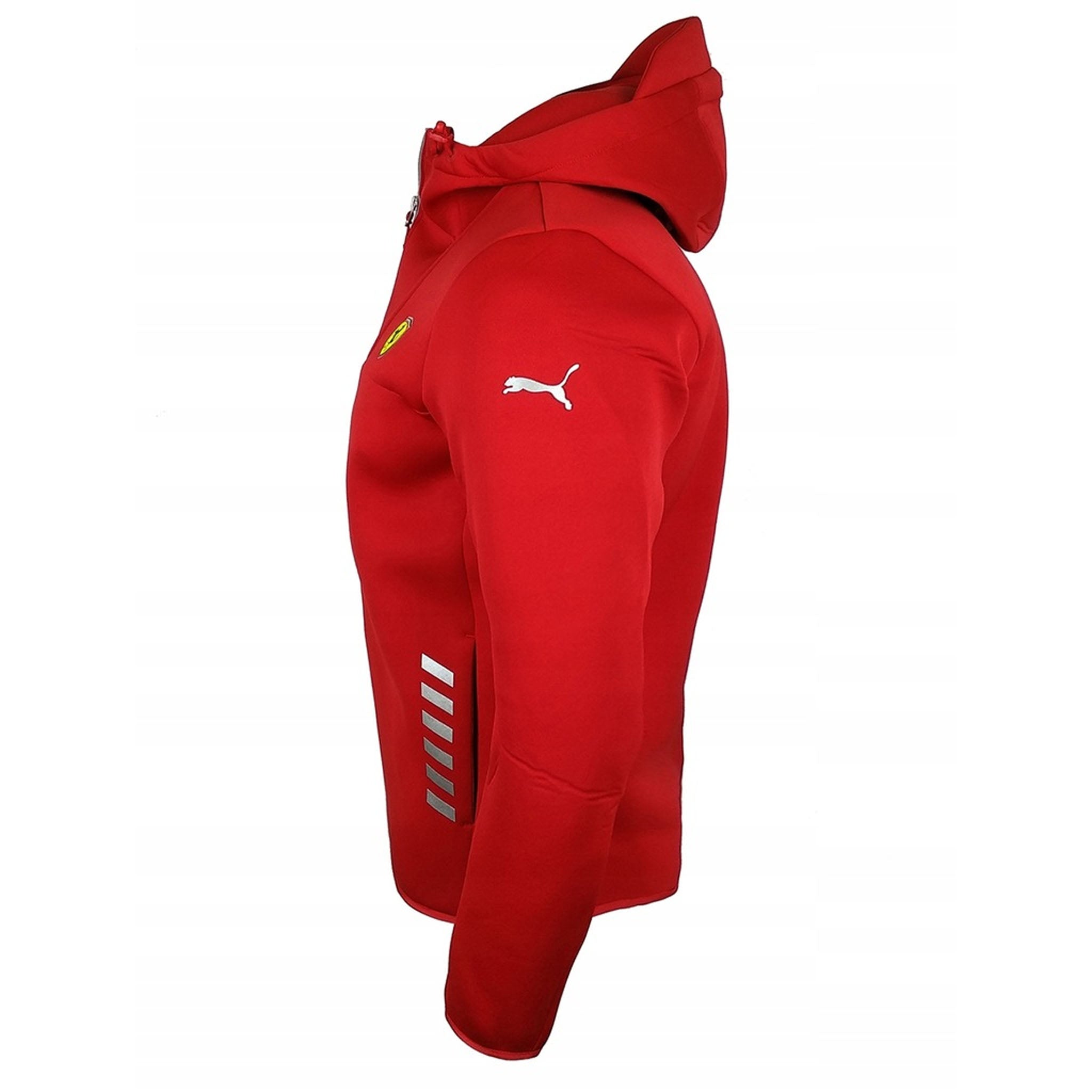 Puma Scuderia Ferrari Formula 1 Long Sleeve Zip Up Red Mens Softshell Jacket 761830 01