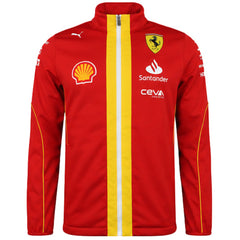 Puma x Scuderia Ferrari Team Mens Red Softshell Jacket