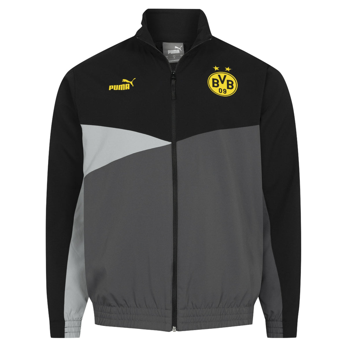 Puma Borussia Dortmund BVB 09 Mens Grey Jacket
