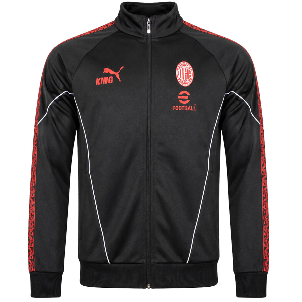 Puma AC Milan 25/26 King Anthem Mens Black Track Jacket