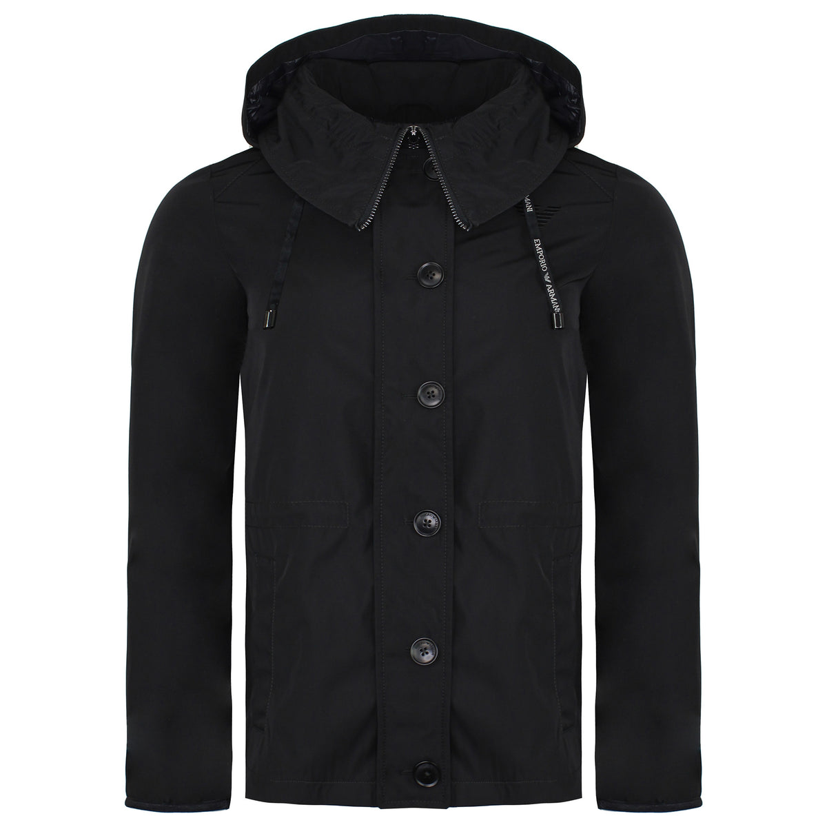 Emporio Armani Womens Black Jacket