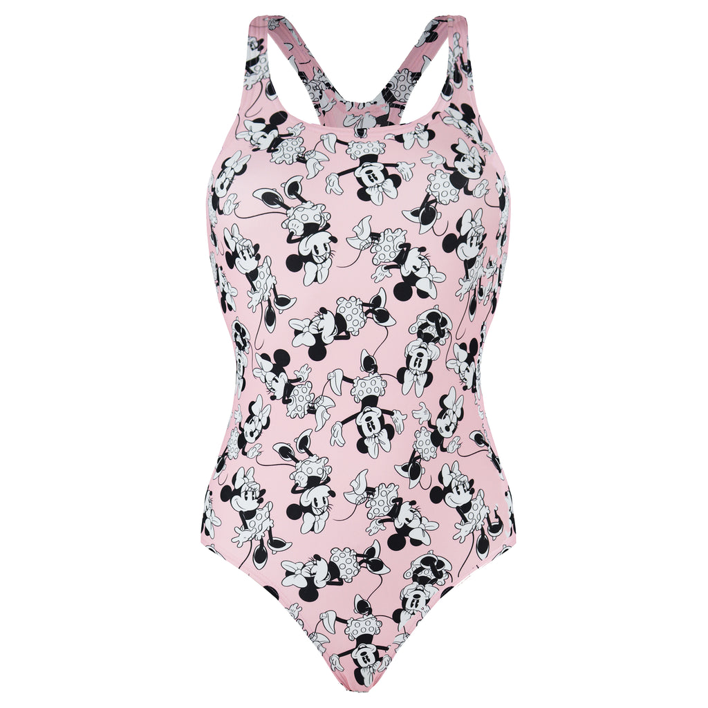 Speedo All Over Print MickeyMouse Medalist One Piece Junior Swimsuit 8 12520D795