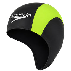 Speedo Xenon Black/Yellow Neoprene Swimming Cap