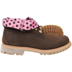 Timberland Authentic Roll Top Womens Dark Brown Boots
