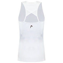 Head Perforated Womens White Tennis Vest
