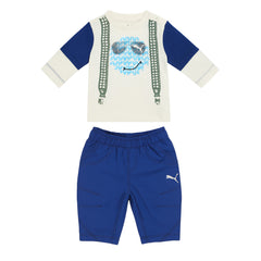 Puma Story Kids White/Navy Set