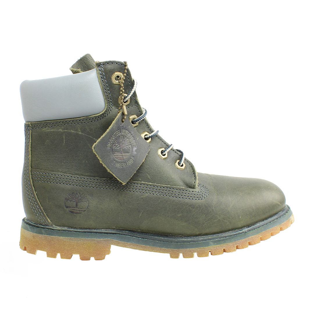 Timberland 6Inch Womens Dark Green Boots NO BOX