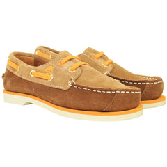 Timberland Peakisl 2Eye Kids Brown Boat Shoes