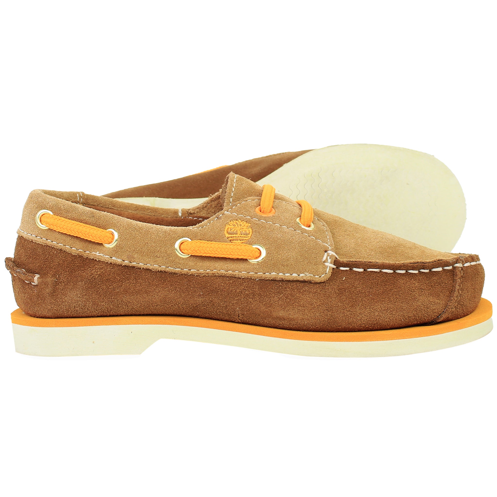 Timberland Peakisl 2Eye Kids Brown Boat Shoes