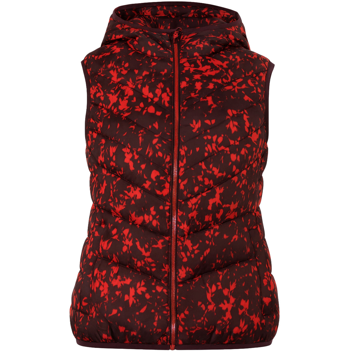 Puma Fun T48 Womens Red/Black Gilet
