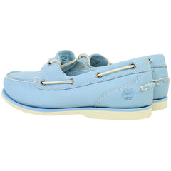 Timberland Amherst 2 Eye Womens Blue Boat Shoes