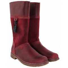 Timberland Amesbury Kids Red Boots
