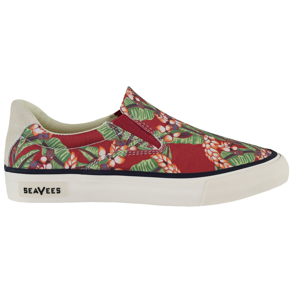 SeaVees Hawthorne Red Womens Plimsolls