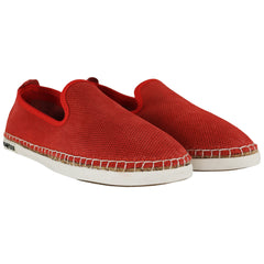 SeaVees Ocean Park Womens Red Plimsolls