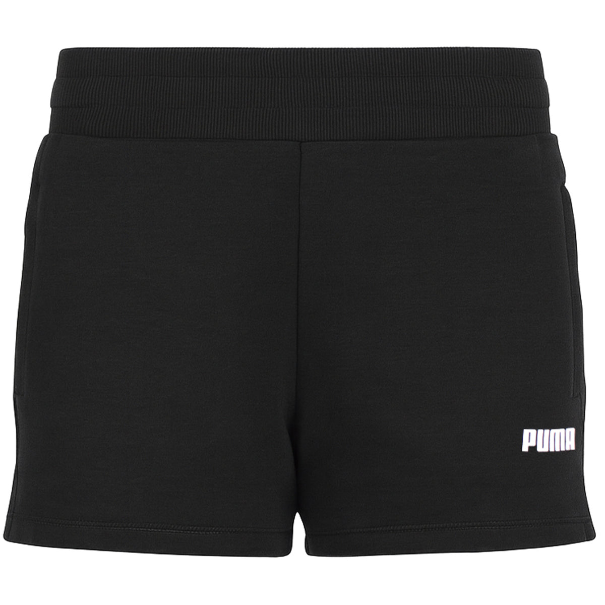 Puma Essentials Womens Black Sweat Shorts