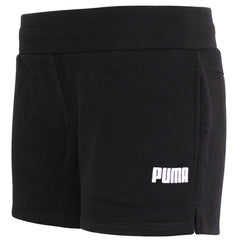 Puma Essentials Womens Black Sweat Shorts