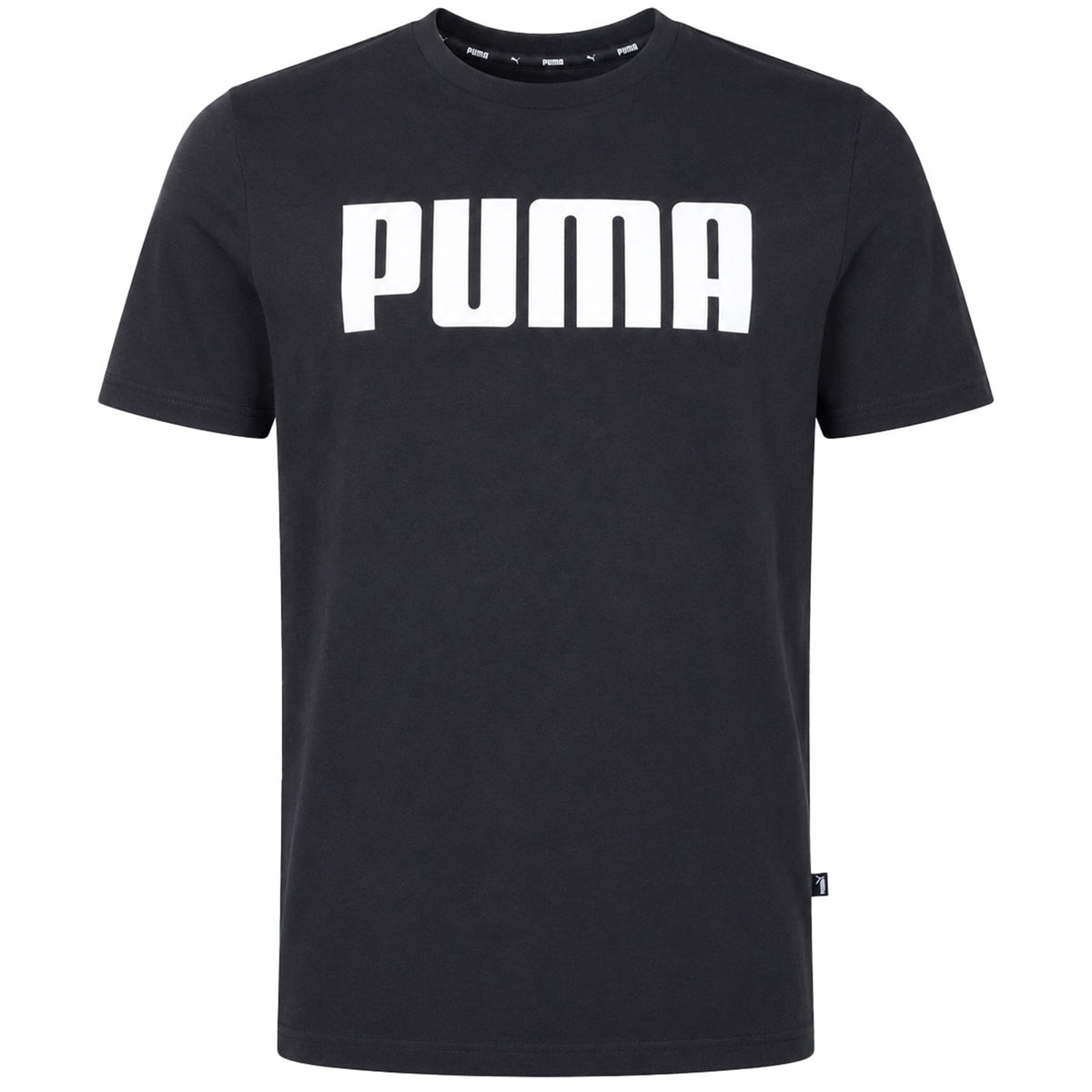 Puma Essentials Mens Black T-Shirt