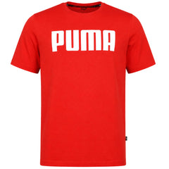 Puma Essentials Mens Red T-Shirt