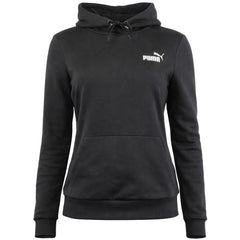 Puma Ess+ Embroidery Womens Black Hoodie